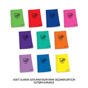 ÇINAR  COLLEGE A4 DİKİŞLİ PP KAPAK DEFTER 40 yp Çizgili