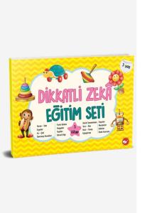 DİKKATLİ ZEKA EĞİTİM SETİ 3. Kitap (3 Yaş)