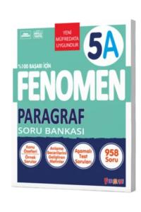 FENOMEN 5.Sınıf PARAGRAF - A Soru Bankası