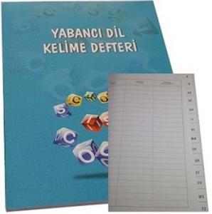 GÜRPAŞ YABANCI DİL KELİME DEFTERİ   14X20