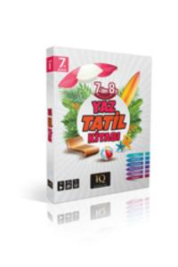 IQ YAYINLARI 7 DEN 8 E YAZ TATİL KİTABI