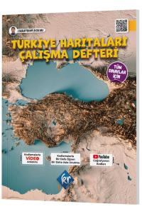 KR AKADEMİ TYT AYT COĞRAFYANIN KODLARI TÜRKİYE HARİTALARI Çalışma Defteri