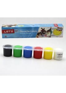 LET S GUAJ BOYA 25ml. 6 RENK