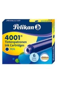 PELİKAN 4001 DOLMA KALEM 6 LI KARTUŞU - KOYU YEŞİL