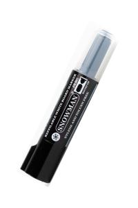 SNOWMAN Kalın Uç BEYAZ TAHTA KALEMİ KARTUŞLU - Siyah