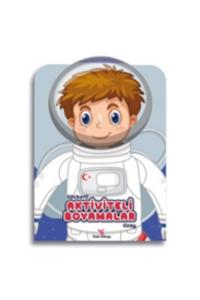 STİCKERLİ AKTİVİTE VE BOYAMALAR - UZAY