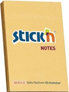 STICKN YAPIŞKANLI NOTES 76x51mm.100yp.- Kavuniçi