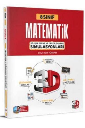 3D 8.Sınıf LGS MATEMATİK SİMÜLASYON DENEMELERİ