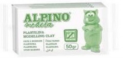 ALPINO 50 gr PLASTİLİN OYUN HAMURU - BEYAZ