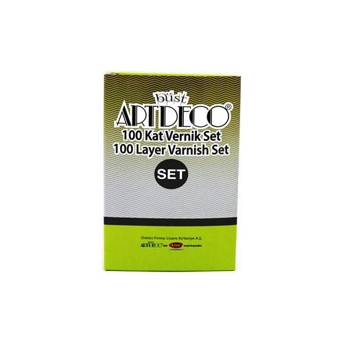 ARTDECO 100 Kat VERNİK SETİ