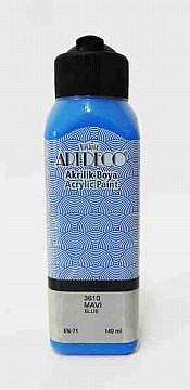 ARTDECO AKRİLİK BOYA 140ml. -  Mavi 3610
