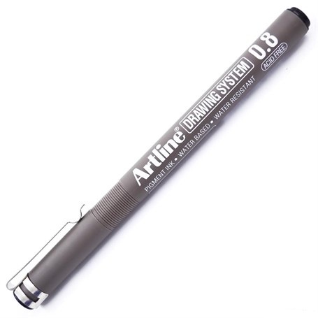 ARTLINE 238  0.8 mm SİYAH ÇİZİM KALEMİ