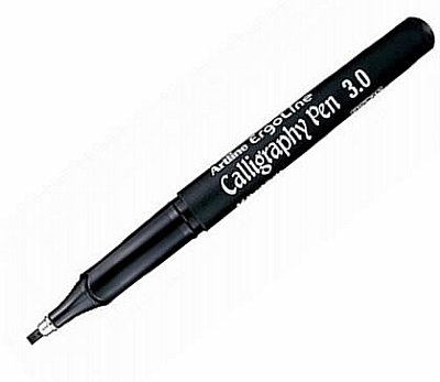 ARTLINE 3.0 mm CALLİGRAPHY PEN Siyah
