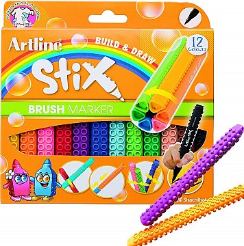 ARTLINE STİX 12 Renk BRUSH MARKER