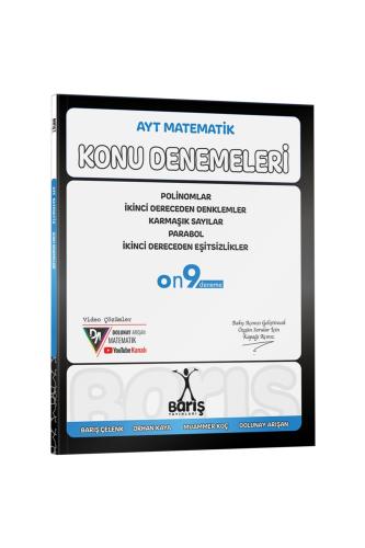 BARIŞ YAYINLARI AYT MATEMATİK KONU DENEMELERİ - Polinomlar İkinci Dere