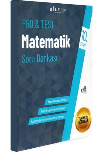 BİLFEN 10.Sınıf PROTEST MATEMATİK Soru Bankası