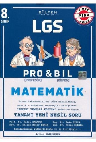 BİLFEN 8.Sınıf LGS PROBİL MATEMATİK SORU BANKASI