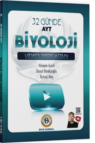 BİLGİ SARMAL AYT BİYOLOJİ 32 GÜNDE Video Ders Kitabı