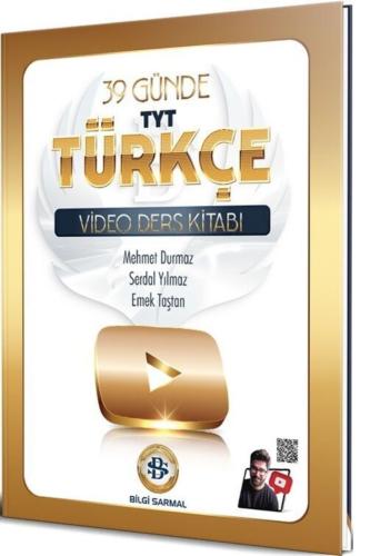 BİLGİ SARMAL TYT TÜRKÇE 39 GÜNDE Video Ders Kitabı
