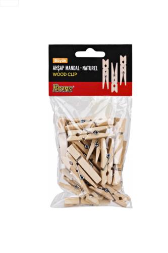 BRONS AHŞAP MANDAL Naturel Büyük