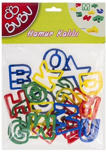BU-BU OYUN HAMURU KALIBI HARF 26 prç