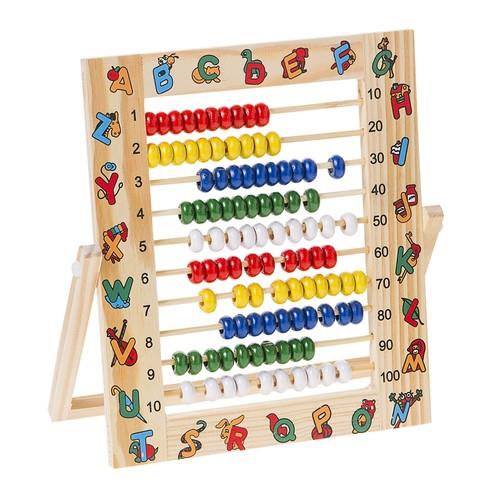 BUBU AHŞAP ABAKÜS DESENLİ  24,2x21,5 cm KDK-1138-1