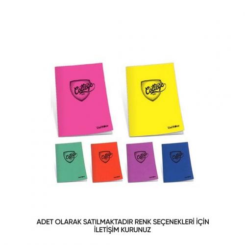 ÇINAR COLLEGE A4 60yp.DİKİŞLİ PP KAPAK DEFTER - Çizgili
