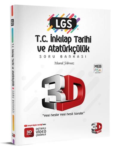ÇÖZÜM 3D 8.Sınıf LGS İNKİLAP TARİHİ Soru Bankası