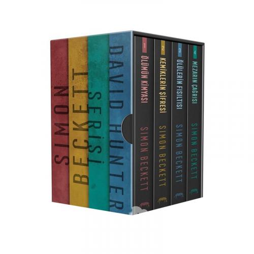 DAVİD HUNTER SERİSİ ……….. Simon Beckett - 4 Kitap Kutulu