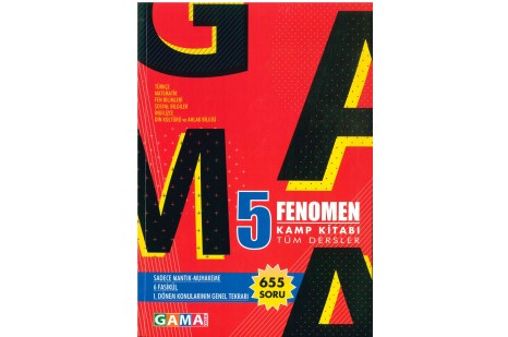FENOMEN 5.Sınıf KAMP KİTABI 1.Dönem TÜM DERSLER Soru Bankası