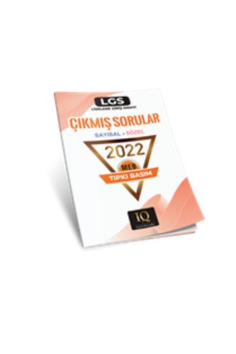 IQ YAYINLARI 8.Sınıf TIPKI BASIM LGS ÇIKMIŞ SORULAR - 2022
