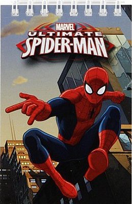 KESKİN COLOR  A6 80yp.SPİRALLİ METALİZE BLOKNOT-Spiderman