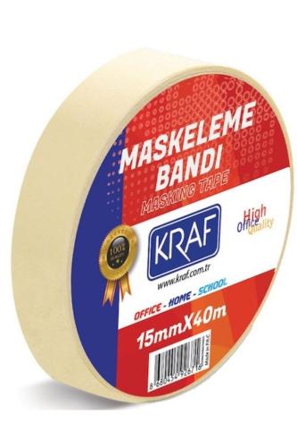 KRAF MASKELEME BANDI 15 mm X40 mt 4015G