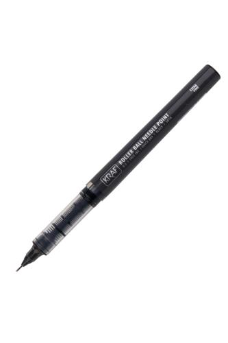 KRAF ROLLER KALEM İĞNE UÇ 0,5MM 301G - SİYAH