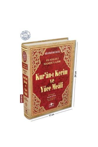 MERVE KUR AN-I KERİM MEALLİ ORTA BOY BİLGİSAYAR HATLI