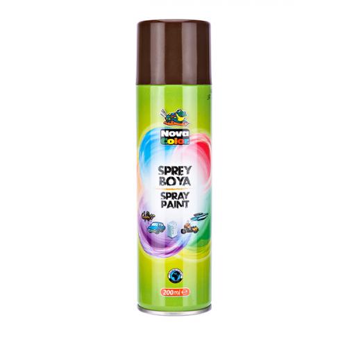 NOVA COLOR 200ml. SPREY BOYA - Kahverengi