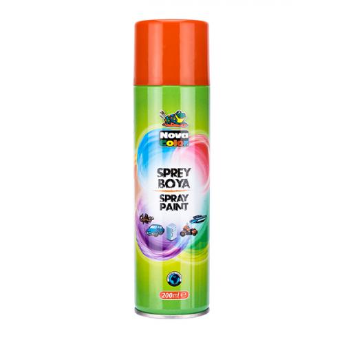 NOVA COLOR 200ml. SPREY BOYA - Turuncu