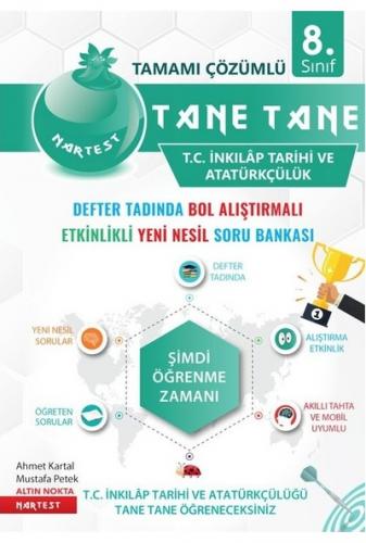 NARTEST 8.Sınıf YEŞİL İNKİLAP TARİHİ Soru Bankası DEFTER TADINDA Tane Tane