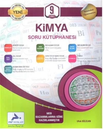 PARAF 9.Sınıf IQ KİMYA Soru Kütüphanesi