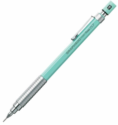 PENTEL GRAPH 600 0,7 VERSATİL UÇLU KALEM -Mint Blue