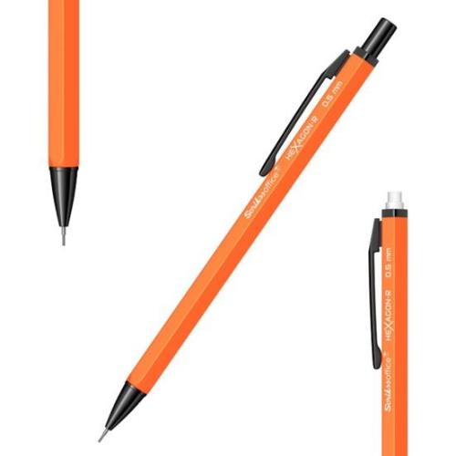 SCRİKSS HEXAGON-R NEON VERSATİL UÇLU KALEM 0,5 Turuncu