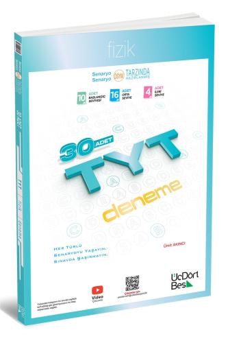 ÜÇDÖRTBEŞ TYT 30 LU FİZİK DENEME