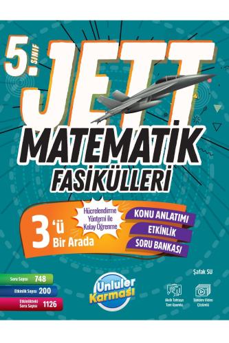ÜNLÜLER KARMASI 5.Sınıf JETT MATEMATİK FASİKÜLLER