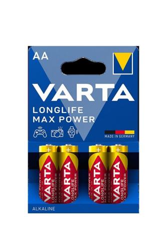 VARTA AA KALEM PİL 4 lü LONGLİFE MAX POWER