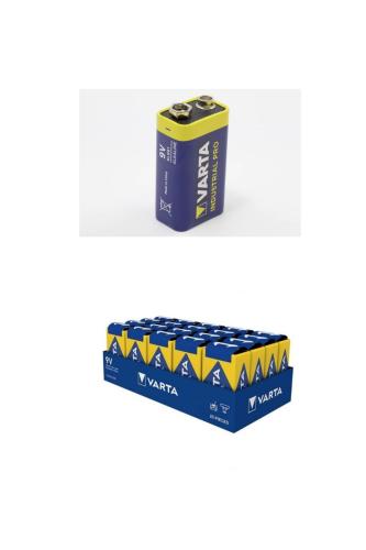 VARTA INDUSTRIAL 9 Volt Tekli ALKALİNLİ PİL